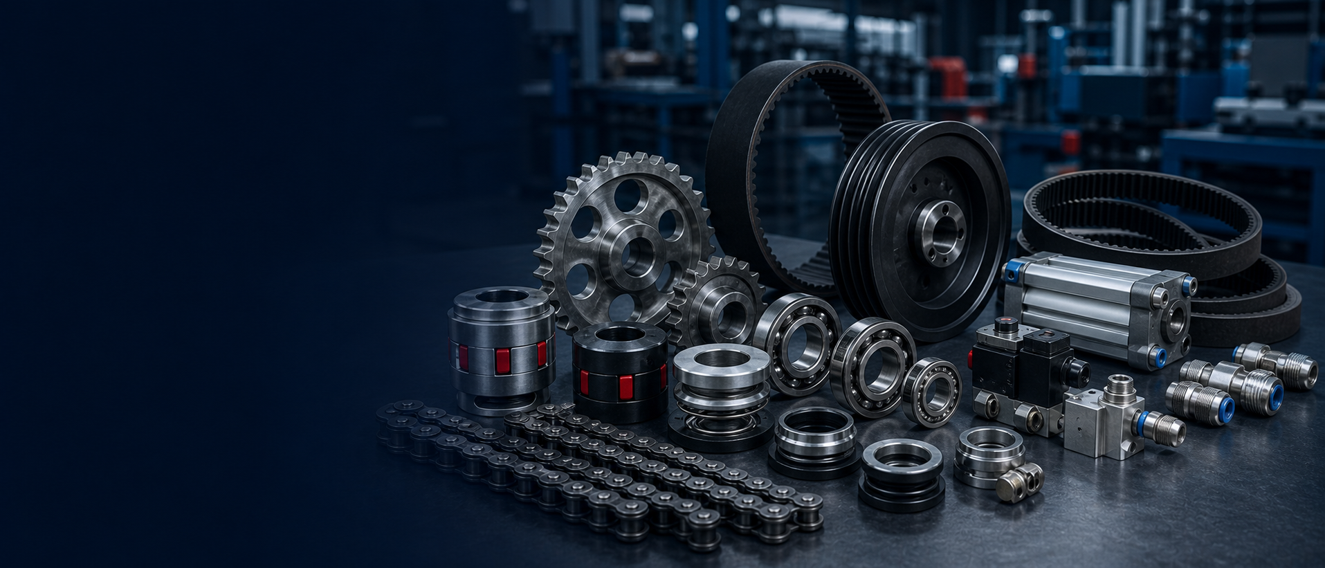 Peças críticas para manutenção industrial